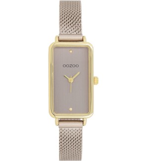 OOZOO Timepieces Grey Metal Mesh Bracelet C11534