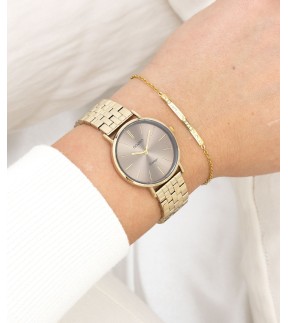 OOZOO Vintage Yellow Gold Metal Bracelet C20408