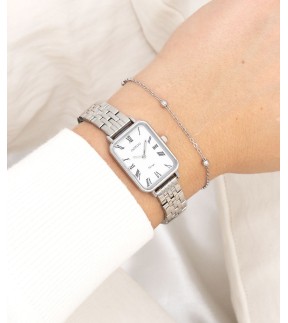 OOZOO Vintage Silver Metallic Bracelet C20410