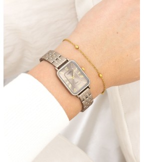 OOZOO Vintage Grey Metallic Bracelet C20412
