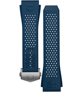TAG HEUER Blue Rubber Strap BT6220