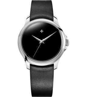 Ρολόι VENEZIANICO Redentore Ultrablack 40 Με Αυτόματο Μηχανισμό Και Μαύρο Δερμάτινο Λουράκι 1221510