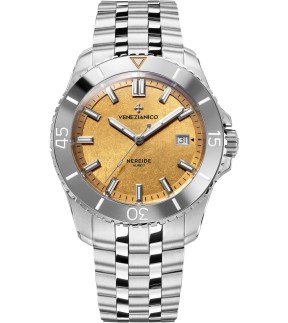 VENEZIANICO Nereide Aureo Automatic Silver Stainless Steel Bracelet 4521590S