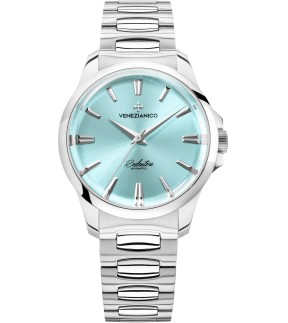 VENEZIANICO Redentore 36 Automatic Silver Stainless Steel Bracelet 1121502C