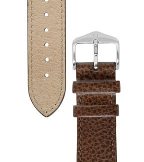HIRSCH Kansas Brown Leather Strap 16mm 01502010-16
