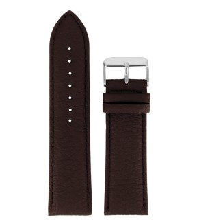 TZEVELION Brown Leather Strap 30mm