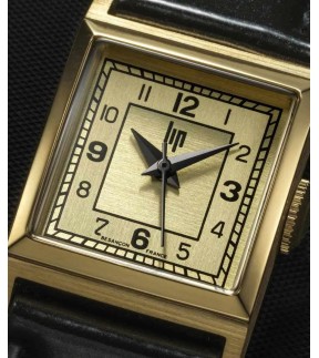 LIP Churchill C18 Black Leather Strap 671621