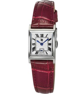 LIP Churchill C18 Bordeaux Leather Strap 671624