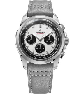 VENEZIANICO Bucintoro 42 Automatic Grey Leather Strap 8221510