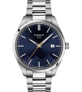 TISSOT PR 100 Jungfraubahn Silver Stainless Steel Bracelet T1504101104102