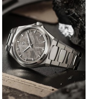 VENEZIANICO Arsenale Meteorite Automatic Silver Stainless Steel Bracelet 6221560C