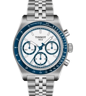 TISSOT PR516 Automatic Chronograph Silver Stainless Steel Bracelet T1494621101100