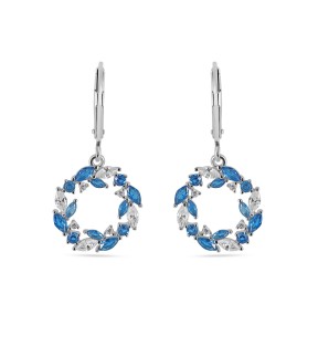 VITOPOULOS Earrings Silver 925 With Zircon Stones