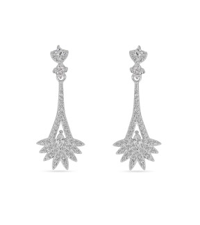 VITOPOULOS Earrings Silver 925 With Zircon Stones