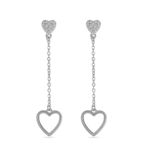 VITOPOULOS Earrings Silver 925 With Zircon Stones