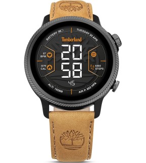 Ρολόι TIMBERLAND Smartwatch Trail Force S1 Set Με Καφέ Δερμάτινο Λουράκι TDIGB00645X1