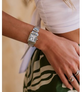 JCOU Sierra Silver Stainless Steel Bracelet JU19080-1