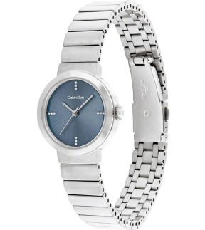 CALVIN KLEIN Precise Silver Stainless Steel Bracelet 25200415
