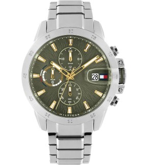 TOMMY HILFIGER Jameson Multifunction Silver Stainless Steel Bracelet 1792197