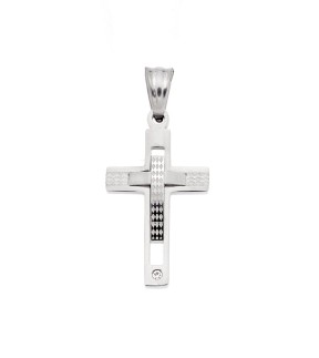 SENZA Silver Stainless Steel Pedant SSD5565SR