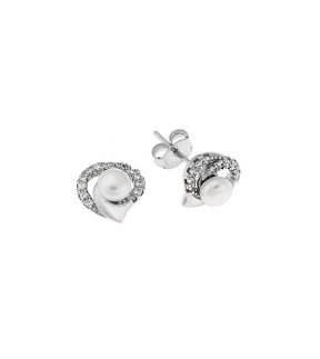 SENZA Silver 925 Earrings With Stones SSR3425SR