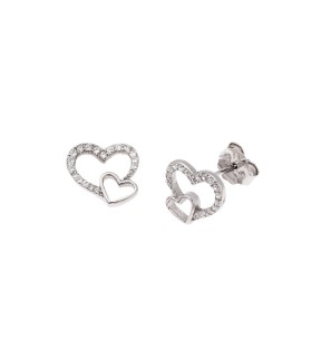 SENZA Silver 925 Earrings With Stones SSR4208SR