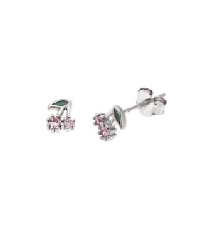SENZA Silver 925 Earrings With Stones SSR4239SPK