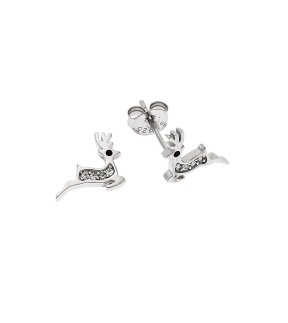 SENZA Silver 925 Earrings With Stones SSR3577SR