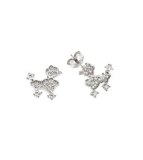 SENZA Silver 925 Earrings With Stones SSR3588SR
