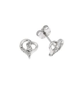 SENZA Silver 925 Earrings With Stones SSR3422SR