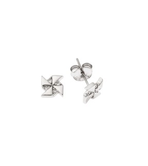 SENZA Silver 925 Earrings With Stones SSR3463SR