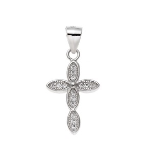 SENZA Silver 925 Pendant With Zircon Stones SSR3826SR