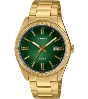 copy of CASIO Collection Yellow Gold-Silver Stainless Steel Bracelet MTP-1302PGC-3AVEF