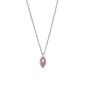 SENZA Silver 925 Necklace With Stone SSR2781-12SR