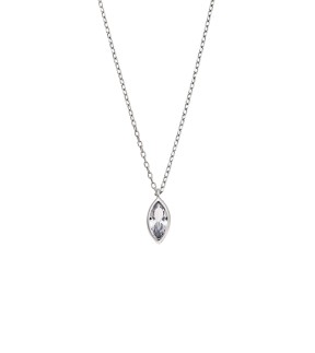 SENZA Silver 925 Necklace With Stone SSR2781-13SR