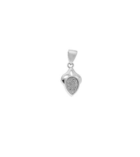 SENZA Silver 925 Necklace With Zircon Stones SSR1470