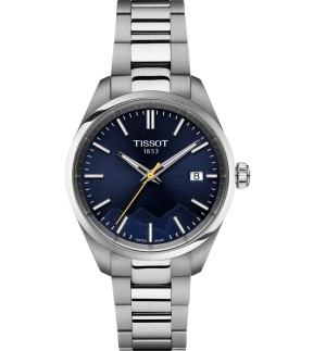 TISSOT PR 100 Jungfraubahn Silver Stainless Steel Bracelet T1502101104101