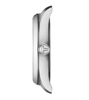 Ρολόι TISSOT PR 100 Jungfraubahn Mε Ασημί Ατσάλινο Μπρασελέ T1502101104101