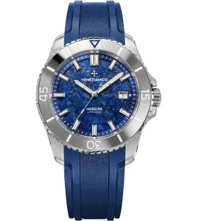 VENEZIANICO Nereide Lapislazzuli Automatic Blue Rubber Strap 4521548