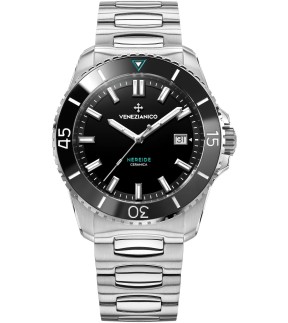 VENEZIANICO Nereide Ceramica Automatic Silver Stainless Steel Strap 4521530C