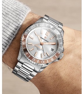 VENEZIANICO Nereide GMT Automatic Silver Stainless Steel Strap 3521503C
