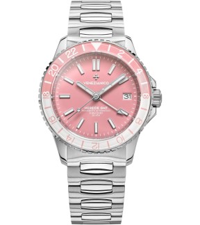 VENEZIANICO Nereide GMT 'Rosa' Automatic Silver Stainless Steel Strap 3521506C