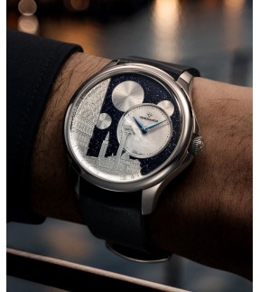 VENEZIANICO Redentore Bellanotte Automatic Blue Leather Strap 1221575