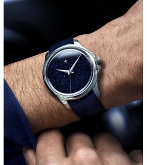VENEZIANICO Redentore Avventurina 36 Automatic Blue Leather Strap 1121550
