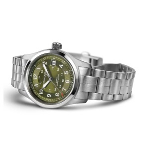 HAMILTON Khaki Field Automatic Silver Stainless Steel Bracelet H70455160