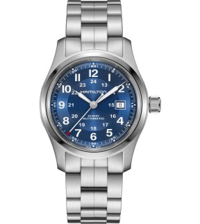 HAMILTON Khaki Field Automatic Silver Stainless Steel Bracelet H70605140