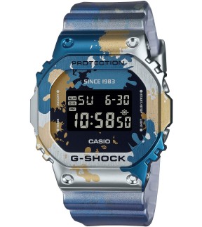 CASIO G-Shock Multicolor Rubber Strap GM-5600SS-1ER