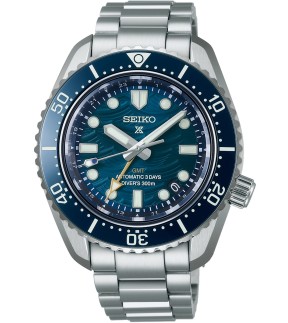 SEIKO Prospex 1968 Heritage Diver’s GMT 60th Anniversary L.E. Automatic Silver Stainless Bracelet SPB509J1