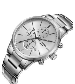 LEE COOPER Multifunction Silver Metal Bracelet LC08042.330