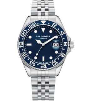 Ρολόι LEE COOPER Με Ασημί Μεταλλικό Μπρασελέ LC08142.390